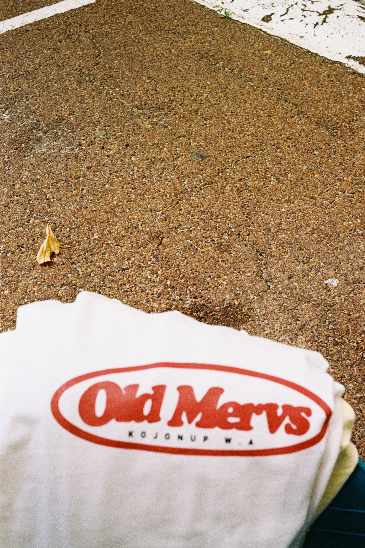 Old Mervs Ecru Tee - Thick