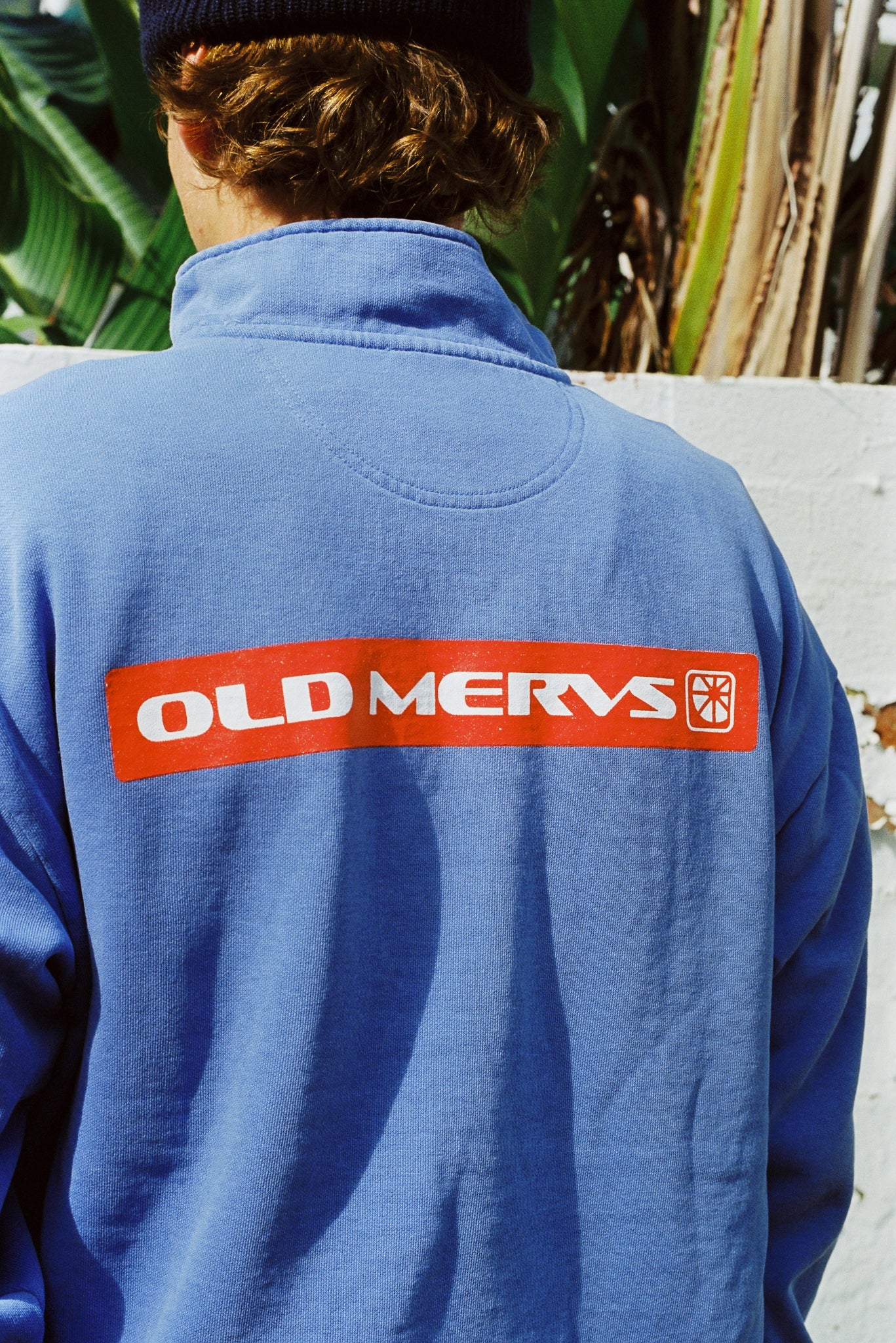 Old Mervs 'RED' Quarter Zip